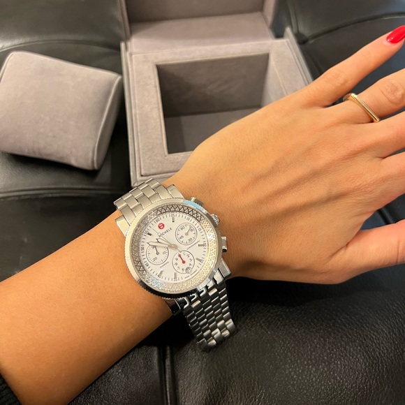 Michele Sport Sail Diamond Watch - Picture 4 of 4